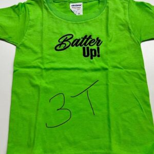 Batter Up! Toddler Baseball T-Shirt