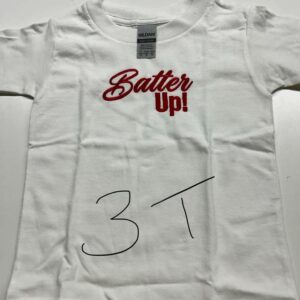 Batter Up! Toddler Baseball T-Shirt - Image 2