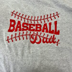 Vintage Baseball Dad T-Shirt