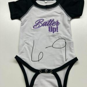 Black Raglan Purple Batter Up!