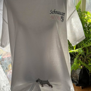 Schnauzer Mom Tee